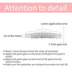 ICONSIGN Upgrade Version Lash Lift Kit Lifting Eyelashes Lasting 6-8 Weeks Lash Perm Eyelash Enhancer Makeup Tools Lootquake LLC