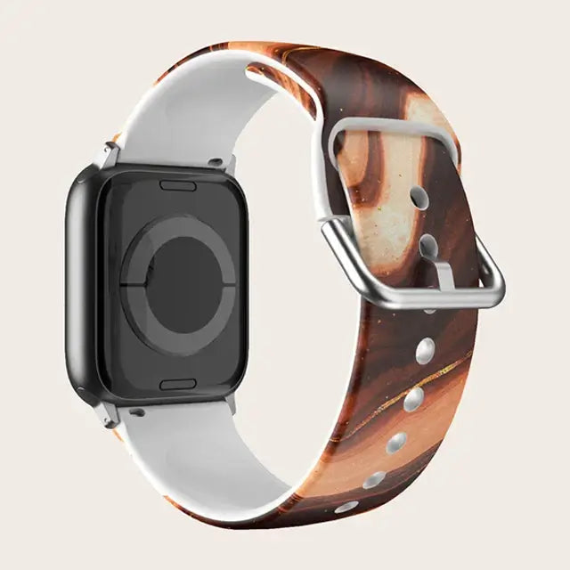 Apple Watch Silicone Strap - Colorful Floral Pattern Band BandsCo Straps