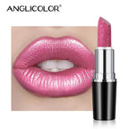 Fine Glitter Lipstick, Quicksand Gold Lipstick Non-sticky Non-fading Lipstick Pearlescent Long-lasting Silky Mermaid Lipstick Lootquake LLC