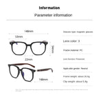 Magnetic Set High Appearance Level Nearsightedness Glasses Polarizing Sunglasses A Variety Of Clip-On Driving Sunglasses