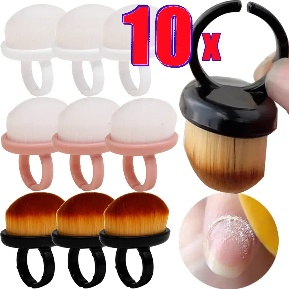 Professional Nail Dust Brush Nails Art Brush Remove Gel Polish Powder Cleaning Tool Beauty Makeup Brushes Manicure Accessories Lootquake LLC