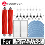 Roborock S7 S70 S75 S7Max S7 maxv ultra T7S Plus S7 pro ultra Accessories Main Brush Hepa Filter Mops Robot Vacuum Cleaner Parts