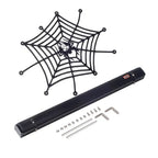Toy Car Side Awning Rooftop Tent Luggage Roof Rack Net For 1/10 1/8 RC Crawler Car Traxxas TRX4 SCX10 TAMIYA ARRMA D90