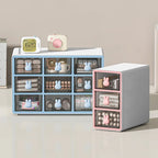 Desktop Storage Box Transparent Drawer Home Storage Box Stationery Box Office Files Stationery Organizer Cosmetics Drawer Box