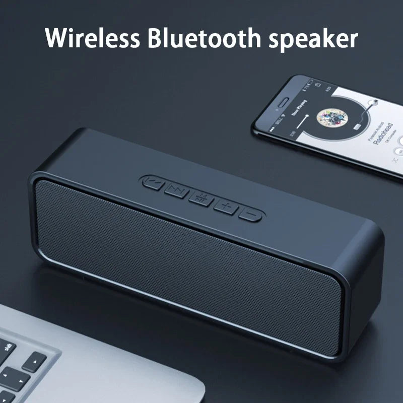 S11 Bluetooth Small Speaker Music Player Stereo USB TF Card Home Outdoor Sports Portable Mobile Phone Car Subwoofer Big Battery Lootquake LLC