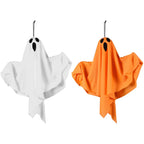 Spooky Ghost Halloween Decor Waterproof Halloween Glowing White Ghost Glowing Door Hanging Ghost for Halloween Garden Home Decor Lootquake LLC