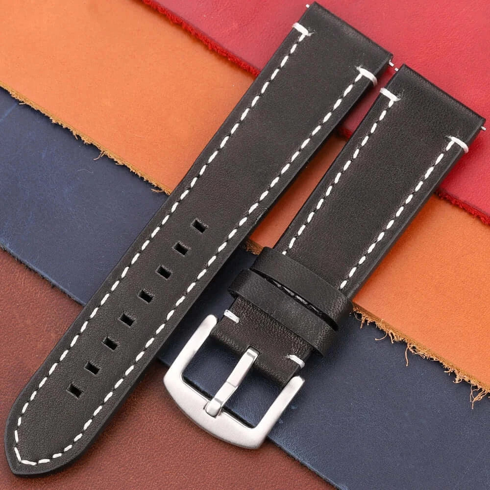 Suunto Leather Band - Durable Stylish Genuine Comfort