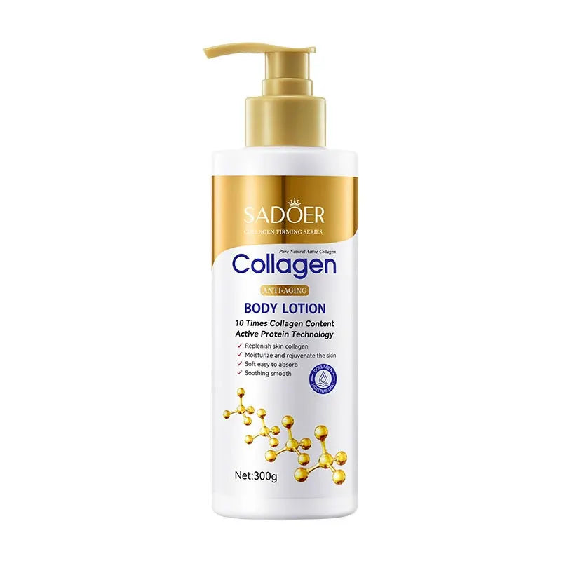 Collagen Milk Bleaching Face Body Cream Whitening Skin Moisturizing Lotion Lightening Care Lootquake LLC