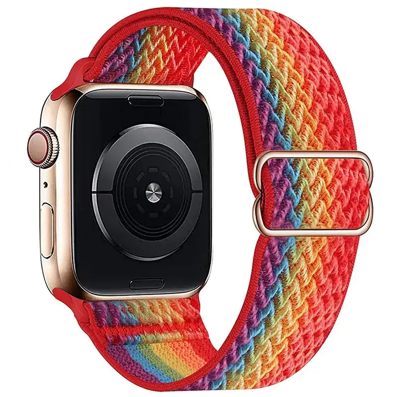 Apple Watch Nylon Band - Stylish, Durable, Elastic Design - SJB-DIAMOND ELITES