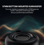 Portable Bluetooth 5.3 Breathing Lamp Speakers 3D Hi-Fi  Audio Subwoofer Outdoor Loudspeaker Music Surround Bass Box Speaker Lootquake LLC