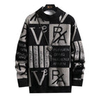 Men Knitted Sweater Stripe Pullovers Printing Round Neck Sweater Autumn/Winter Designer Quality Casual Men Clothing Jumper