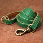 The Classic Leather Lead - Premium Dog Leash Fashioned Furbabies