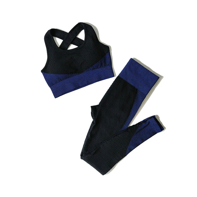 FlexFit Seamless Yoga Set: Comfy, Stylish, Versatile THRIXINE