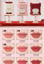 Flower Knows Strawberry Cupid Cake Lip Cream Lip Mud Matte Moisturizing Lipstick Silky Smooth Lip Makeup Professional Cosmetics Lootquake LLC