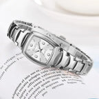 2024 Ladies Fashion Casual Quartz Watch Women Business Stainless Steel Strap Watch Women's Watch Clock Leisure Reloj Mujer