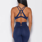 ActiveVibe Women's Fitness Ensemble: Leggings and Sports Bra