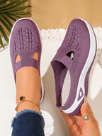 Women's Indoor Home Half Slippers, Breathable Vent Design Slip On Summer Casual Footwear, Daily Slip-on Sandals for Household