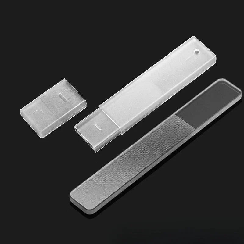 Nano Glass Nail Files Professional Polishing Manicure Art Tool  Washable Make Nails Brighten Easily Like Nail Polish