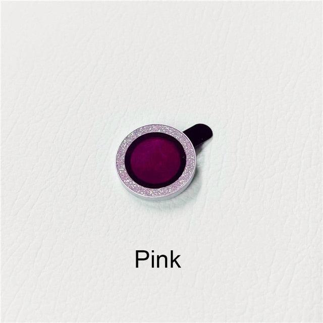 9H Tempered Glass Camera Cover Screen Protector Metal Individual Ring For iPhone Phone Glitter Camera Lens Protector Film For iPhone 14 13 12 11 Pro Max Luminous Lens Metal Glass Protective Cover Stevvex