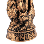 2X Freyja Statue Freya Norse Gods Carving Altar Heathen Asatru Viking God Goddes Sculpture Scandinavian Pantheons-A-AT64