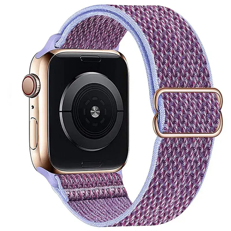 Apple Watch Nylon Band - Stylish, Durable, Elastic Design - SJB-DIAMOND ELITES