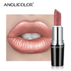 Fine Glitter Lipstick, Quicksand Gold Lipstick Non-sticky Non-fading Lipstick Pearlescent Long-lasting Silky Mermaid Lipstick Lootquake LLC