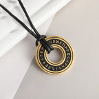 Fashion Trend Engraved Alphabet Bear Pendant Cute Animal Necklace Mens Womens Charm Hip Hop Party Street Jewelry Gifts Lootquake LLC
