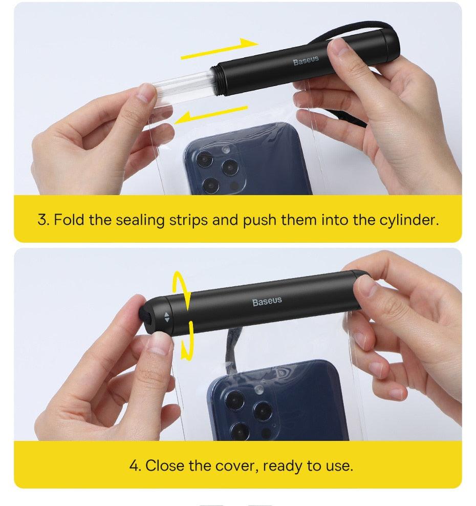 Waterproof Cell Phone Pouch Case Universal Dry Bag for iPhone IPX8 Waterproof Phone Bag Case For iPhone 13 12 Universal Swimming Underwater Diving Phone Pouch Bag Case Stevvex