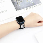 Apple Watch Silicone Band - Soft Breathable Design - SJB-DIAMOND ELITES