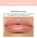 Mirror Lipgloss Moisturizing Sexy Lips Plumper Long Lasting Red Lip Gloss Tint Makeup Jelly Lip Glaze Cosmetics Lip Oil Lootquake LLC