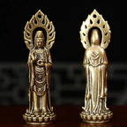 Kwan Yin Statues Buddha Figurine Craft 2.4 Inch Buddhist Avalokiteshvara Statue Chinese Feng Shui Sculpture Crafts Figurine Lootquake LLC