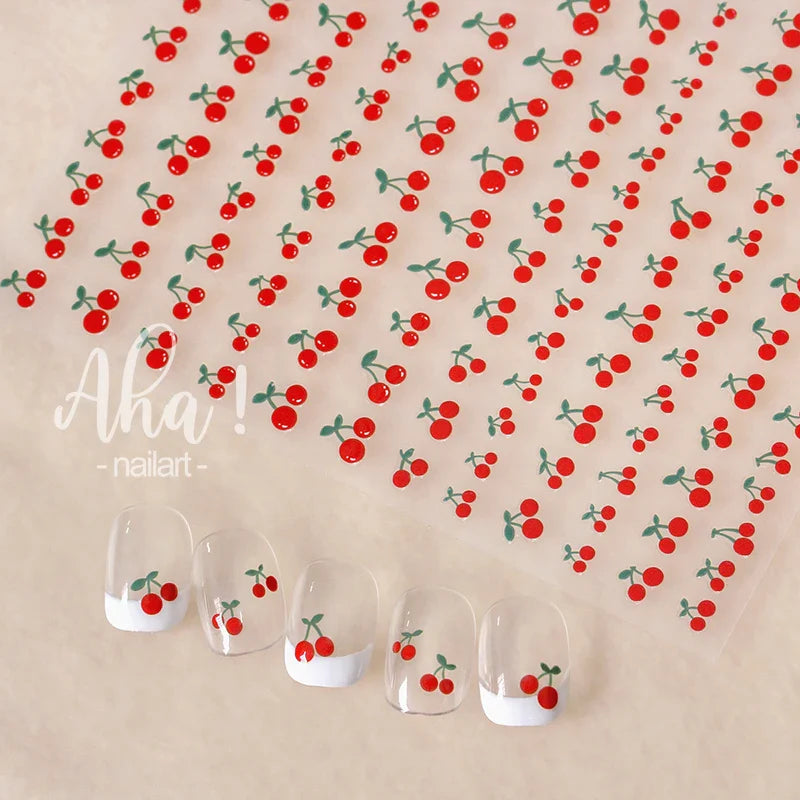 42Model Sticker Nail Decal 3D Adhesive Patch,Smile/Animal/Flower Nail Art Decorations Manicure Sticker Easter Day Design Decal- Lootquake LLC
