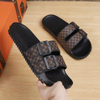 Brand Men Women Sandals Summer Designer Couple Cork Clogs Sandals Luxury Classic Unisex Mules Beach Slide With Adjustable Buckle Lootquake LLC
