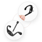 SARIHOSY 1/5Pcs Coat Towel Hook for Bathroom Hook Home Storage Wall Hooks Bathroom Kitchen Accessories Wall Hanger Lootquake LLC