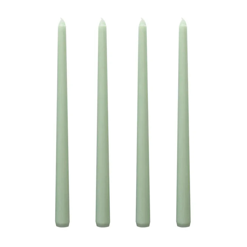 30CM Taper Candle 4 Pack - Home Interior Long Burning Dripless and Smokeless Candles Unscented - Valentines Candles for Home Lootquake LLC