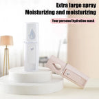 Mini Nano Mist Sprayer Cooler Facial Steamer Humidifier USB Rechargeable Face Moisturizing Nebulizer Beauty Skin Care Lootquake LLC