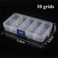 Mini Plastic Rectangular Storage Box Translucent Packing Box Dustproof Durable Strong Jewelry Case Container Home Storage