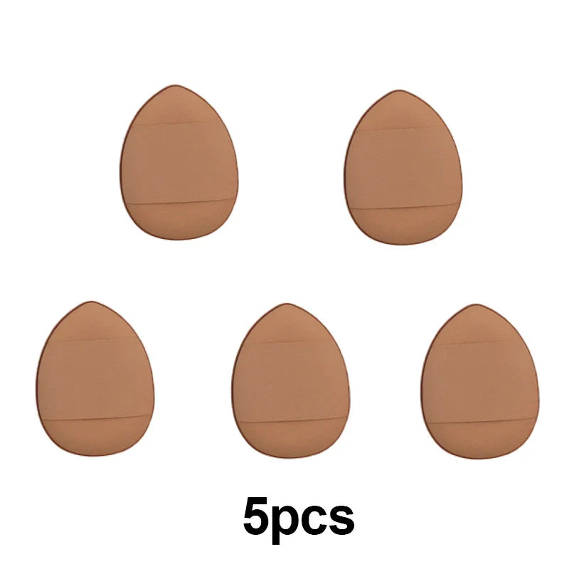5/10Pcs Mini Finger Puff Foundation Small Air Cushion Powder Sponge Face Concealer BB Cream Cosmetic Applicator Makeup Tools Lootquake LLC