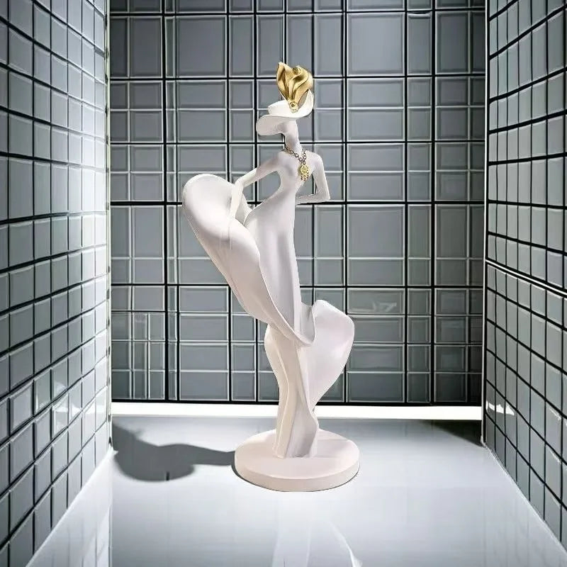 Abstract Character Art Living Room Ornaments Modern Simple Sculpture Decoration Crafts Creative Entrance Hall Home Decoration