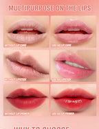 O.TWO.O Color Changing Lipstick Moisturizing Lip Balm Nourising Long Lasting Lip Gloss Natural Beeswax Lip Care Cosmetics