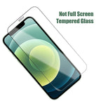 4PCS Full Cover Protective Glass For iPhone 11 12 13 14 Pro Max Screen Protector On iPhone X XR Xs Max 6S 7 8 Plus 13 Mini Glass Edge to Edge Coverage Ultra Clear Anti-Dust 9H Hardness Screen Protector Stevvex
