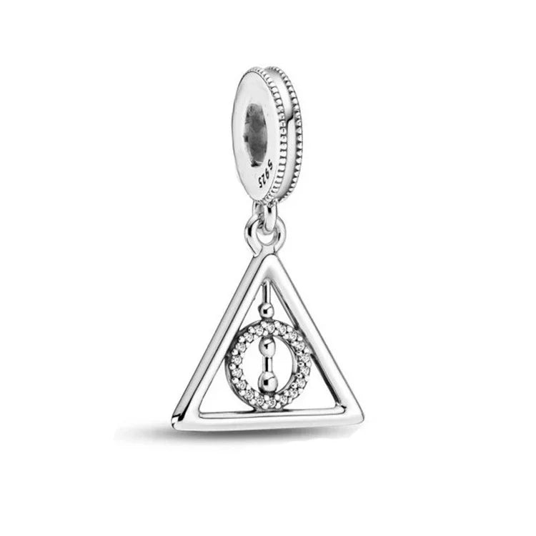 MINISO Charms Beads 925 Sterling Silver For 925 Original Harry 3mm Potter Bracelets Women Pendant DIY Jewelry Make Gifts Lootquake LLC