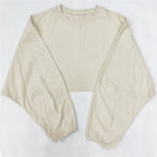 FitFlow Long Sleeve Crop Top THRIXINE