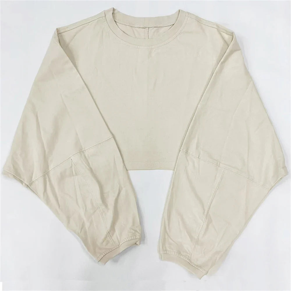 FitFlow Long Sleeve Crop Top THRIXINE