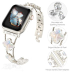 Apple Watch Diamond Metal Band - Elegant Stainless Steel Strap