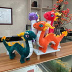 Cute Green Dragon Plush Toy, Stuffed Animal Dinosaur Doll, Christmas Halloween Thanksgiving Day Easter New Year Gift Lootquake LLC