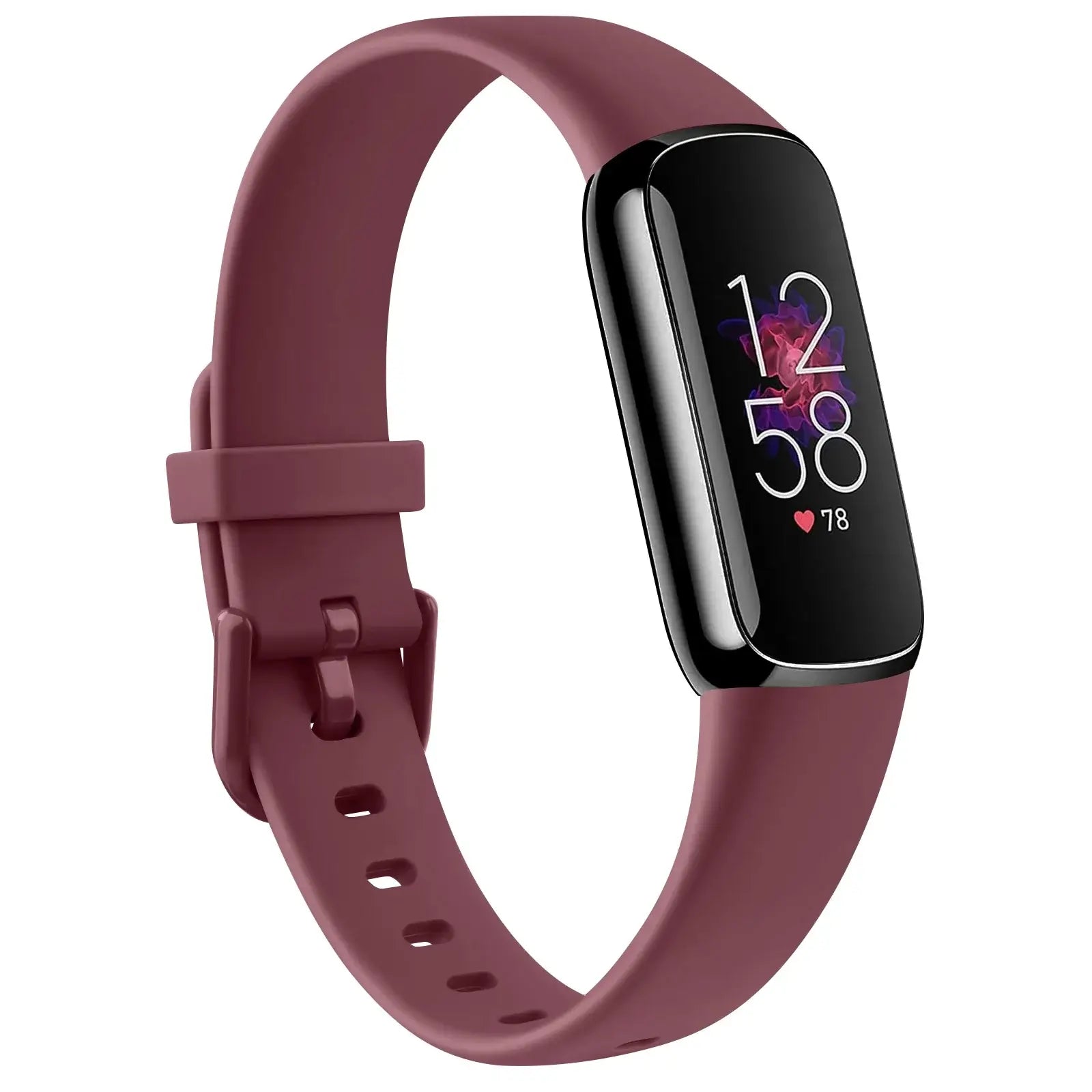 Fitbit Luxe Silicone Band - Soft Waterproof Comfortable Strap - SJB-DIAMOND ELITES