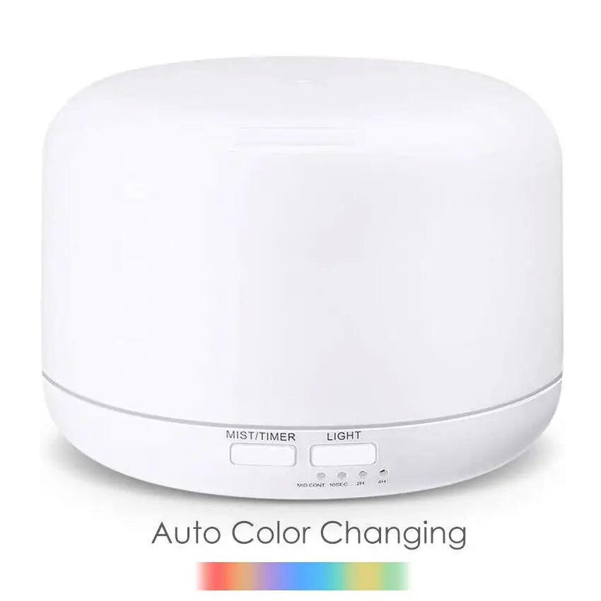 Aroma Diffuser, 300ml Aromatherapy Oil Diffuser with 7-Color Light, Timer-Adjustable Fog Mode Setting 300ML humidifier Lootquake LLC