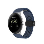 Google Pixel Silicone Band - Breathable With Magnetic Clasp BandsCo Straps