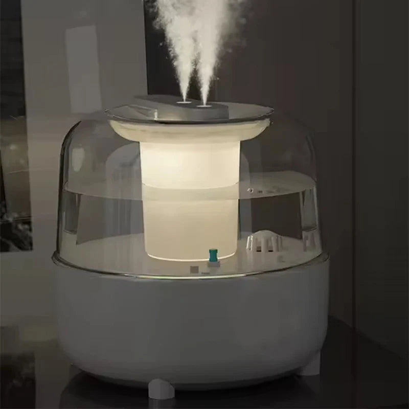 4L Air Humidifier Essential Oil Aroma Diffuser Double Nozzle Coloful LED Light Humidifiers Aromatherapy Diffuser Lootquake LLC